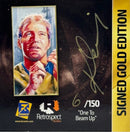 Star Trek Retrospect Studios Beam Me Up! Captain KIRK Gold