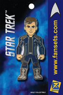 Star Trek CAPT KIRK (KELVIN) Licensed FanSets MicroCrew Collector’s Pin