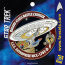 Star Trek MicroFleet Mirror I.S.S. Enterprise (FRONT) Licensed FanSets Collector’s Pin